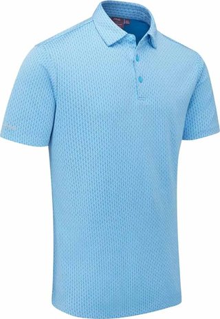 PING Hershel polo de hombre, baltic sea multi