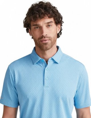 PING Hershel polo de hombre, baltic sea multi
