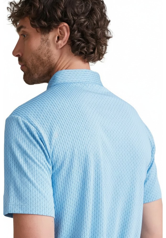 PING Hershel polo de hombre, baltic sea multi