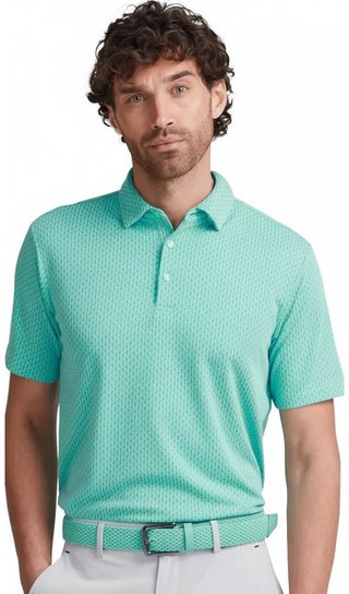 PING Hershel polo de hombre, green bay multi