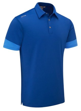 PING Ty polo de hombre, inky/bright cobalt