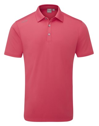 PING Lindum polo de hombre, rhapsody pink