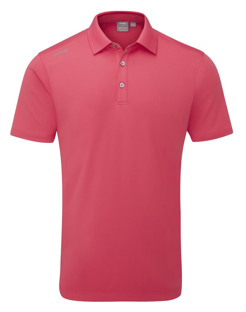 PING Lindum polo de hombre, rhapsody pink