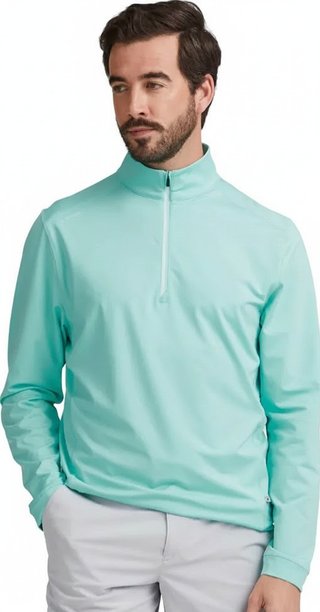 PING Latham Half Zip chaqueta polar para hombre, green bay