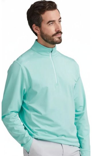 PING Latham Half Zip chaqueta polar para hombre, green bay