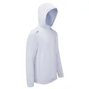 PING Haldon Hooded Fleece sudadera con capucha para hombre, pearl grey