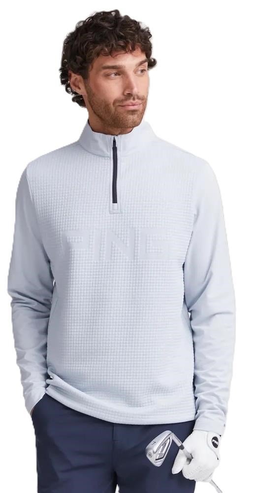 PING Faron sudadera de hombre, gris perla