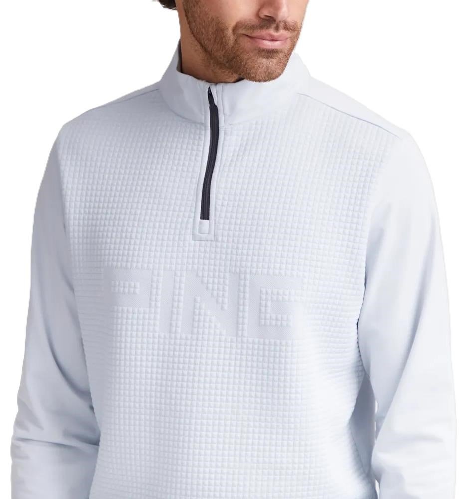 PING Faron sudadera de hombre, gris perla