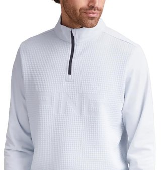 PING Faron sudadera de hombre, gris perla