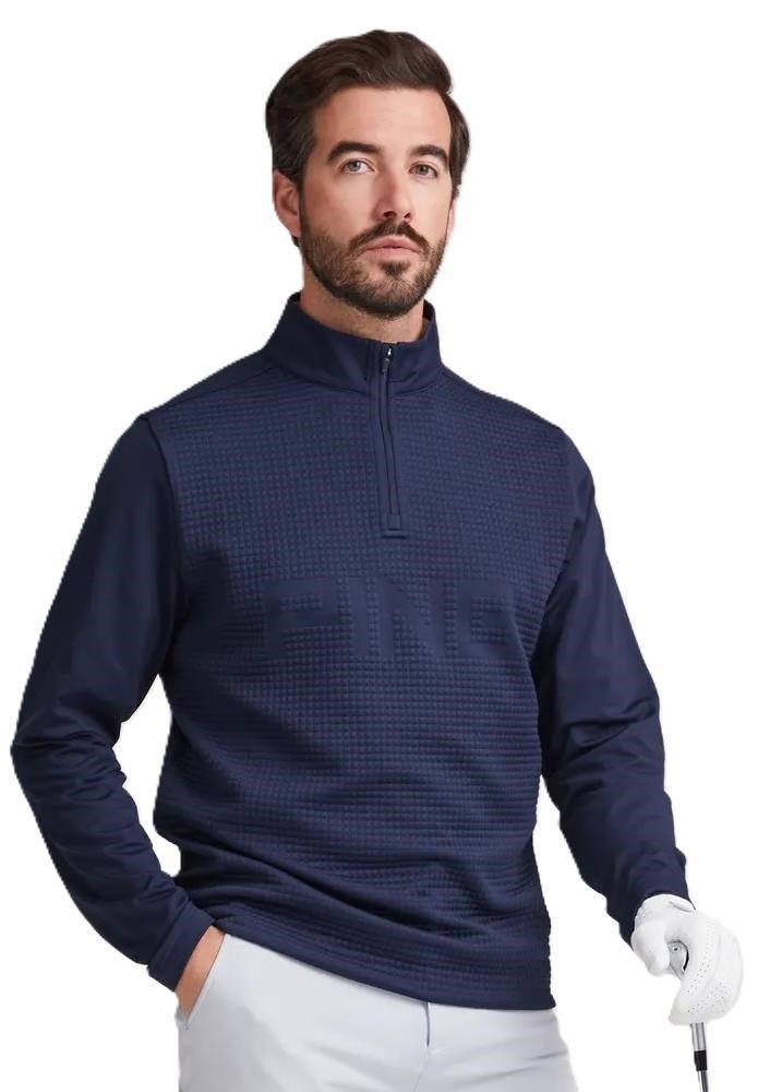 PING Faron sudadera de hombre, azul marino
