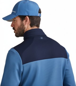 PING Kinver sudadera de hombre, stellar/navy