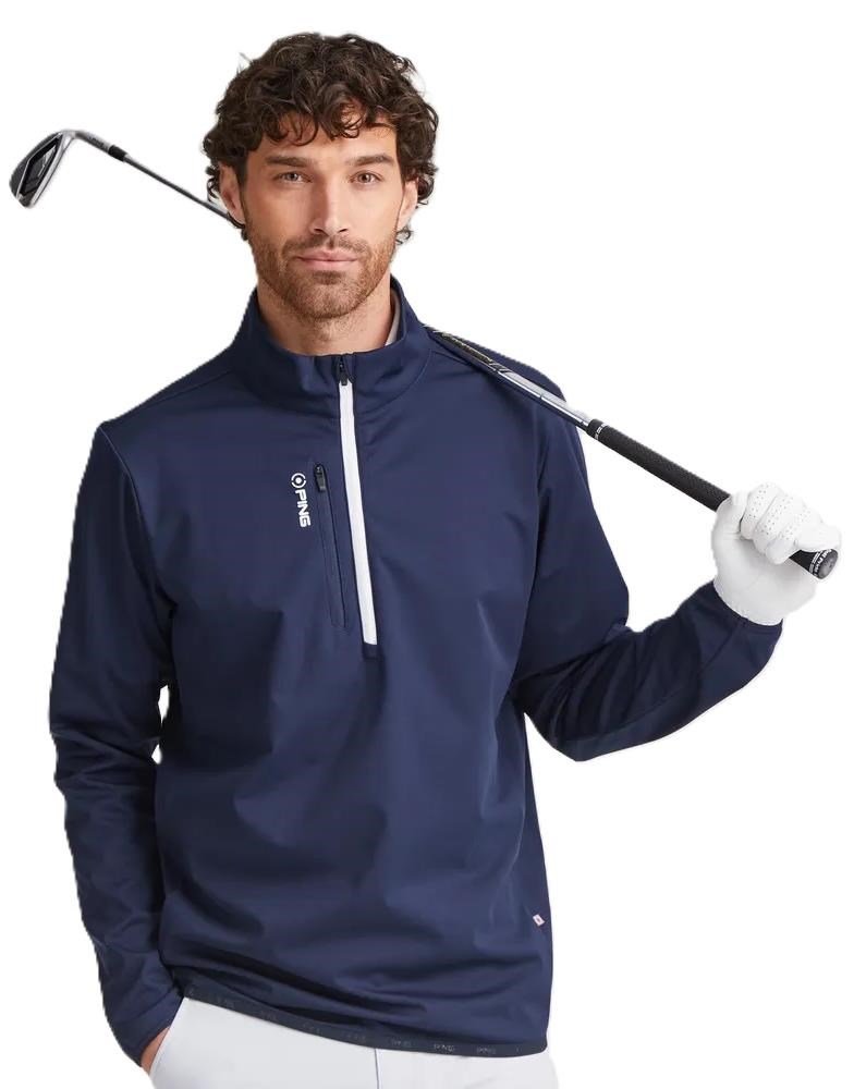 PING Vigo chaqueta de hombre, azul marino