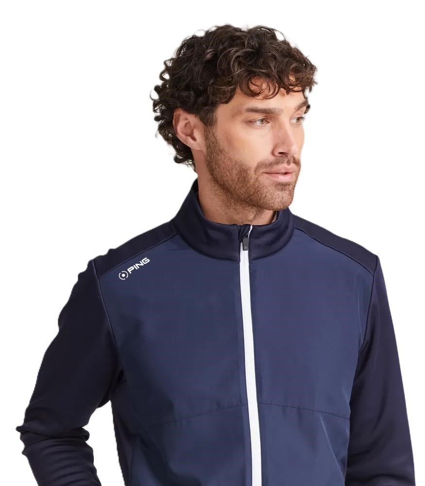 PING Burford chaqueta de hombre, azul marino