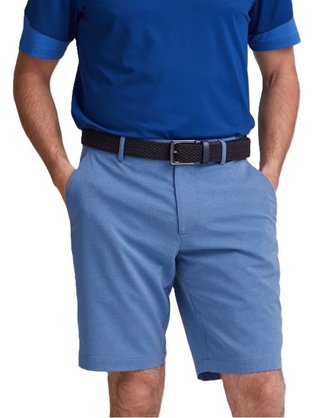 PING Barret pantalones cortos de hombre, Bright Cobalt Marl