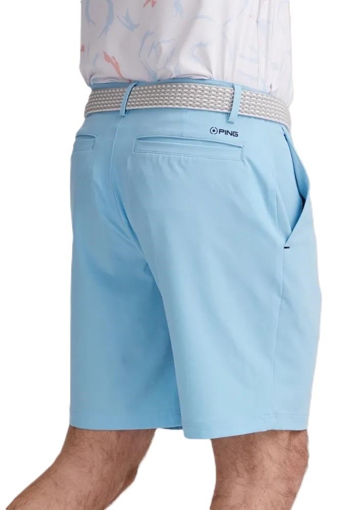 PING Ari pantalones cortos de hombre, baltic sea