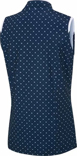 PING Penola Printed Sleeveless polo de mujer, micro monogram
