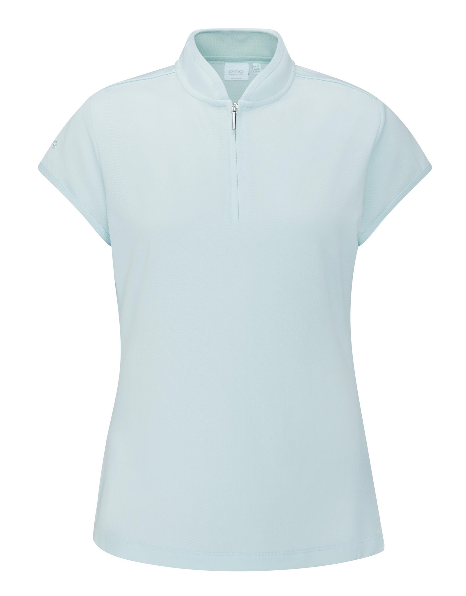 PING Evetta Jacquard polo de mujer, seaspray
