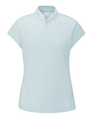 PING Evetta Jacquard polo de mujer, seaspray