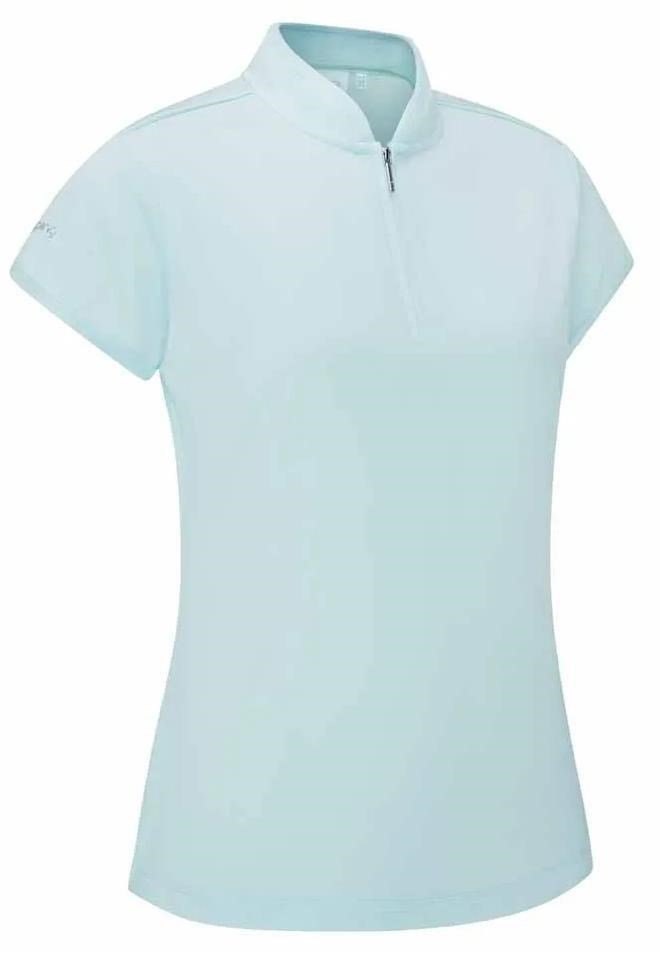 PING Evetta Jacquard polo de mujer, seaspray