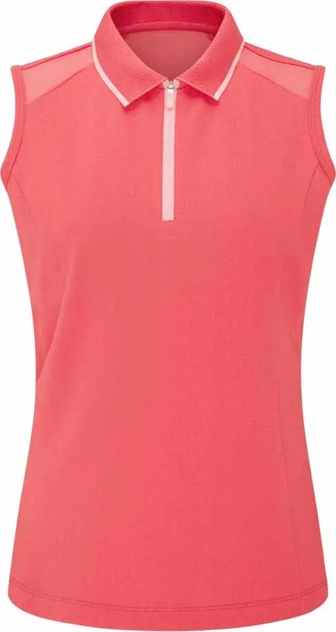 PING Eben Sleeveless polo de mujer, paradise pink