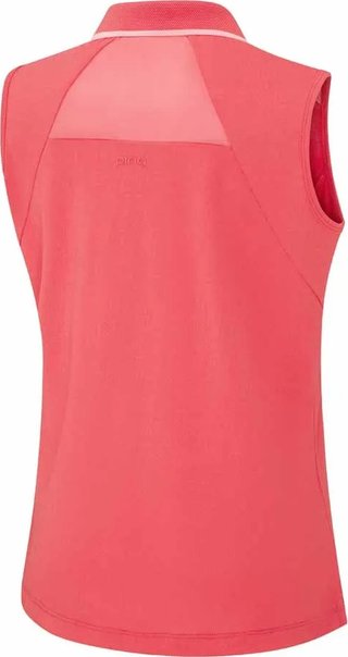 PING Eben Sleeveless polo de mujer, paradise pink
