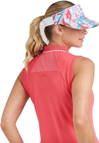 PING Eben Sleeveless polo de mujer, paradise pink