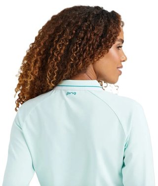 PING Alicia polo de mujer, seaspray