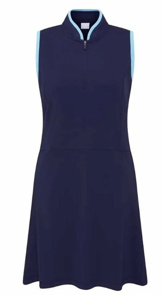PING Ciara vestido de mujer, azul marino