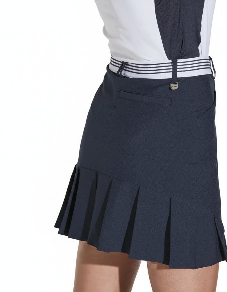 PING Vic falda pantalón de golf para mujer, azul marino