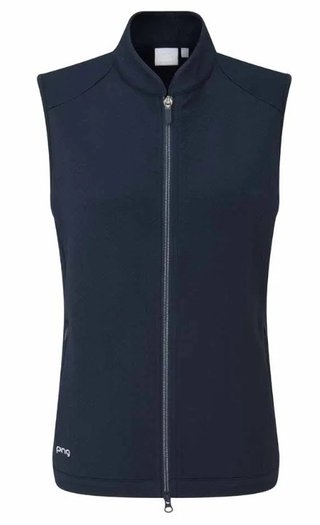 PING Mischa chaleco de mujer, azul marino
