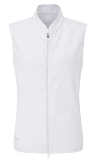 PING Mischa chaleco de mujer, blanco