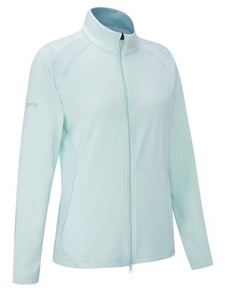 PING Eda Lightweight Full Zip chaqueta de mujer, seaspray