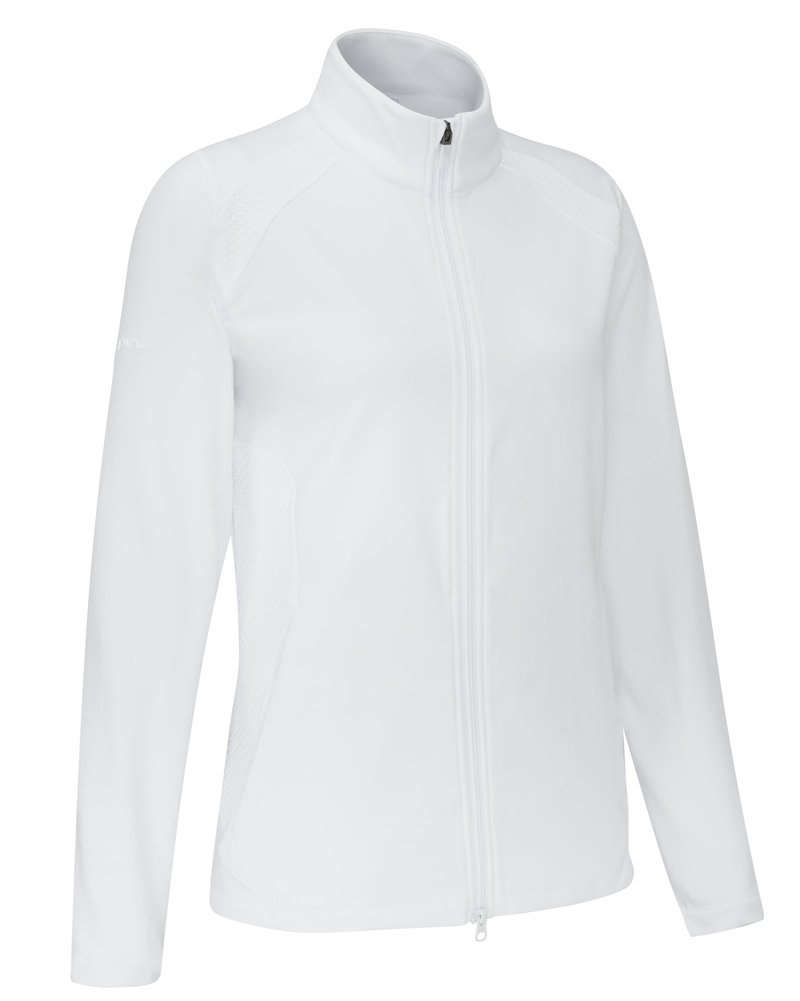 PING Eda Lightweight Full Zip chaqueta de mujer, blanca