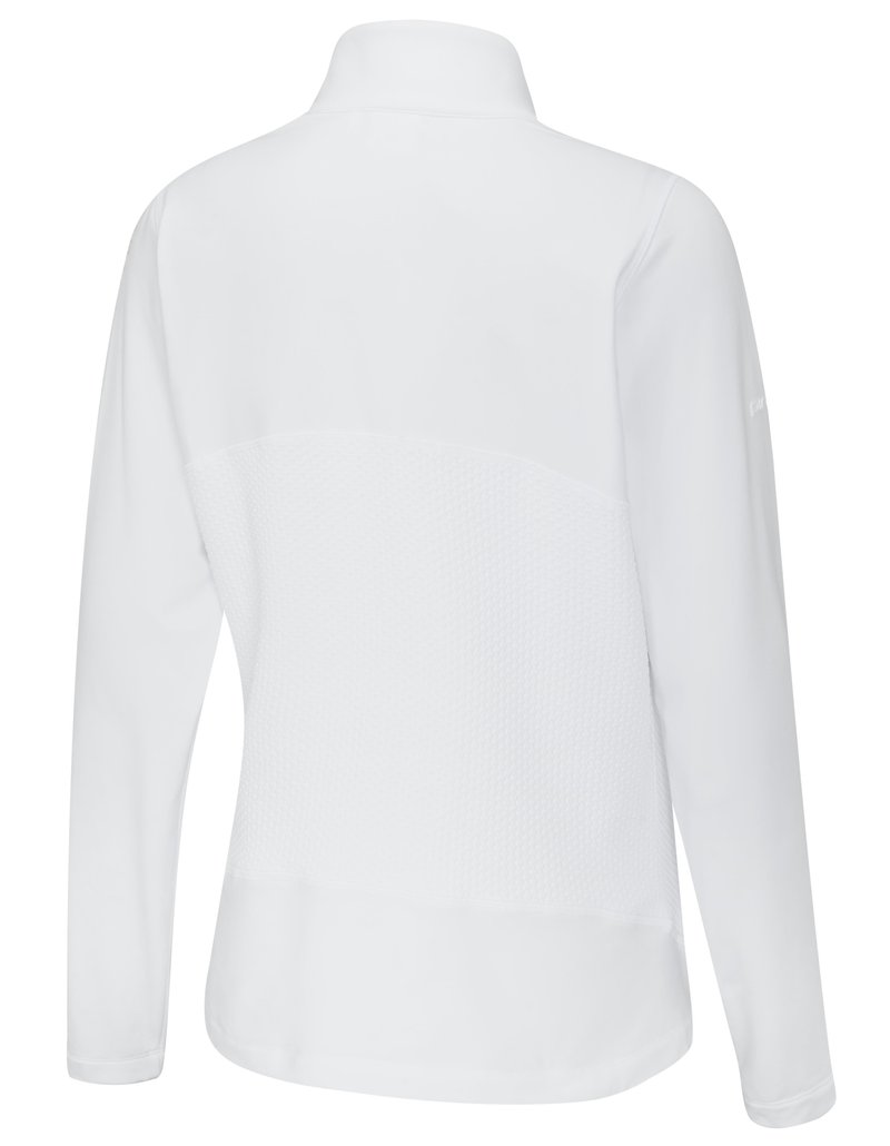 PING Eda Lightweight Full Zip chaqueta de mujer, blanca