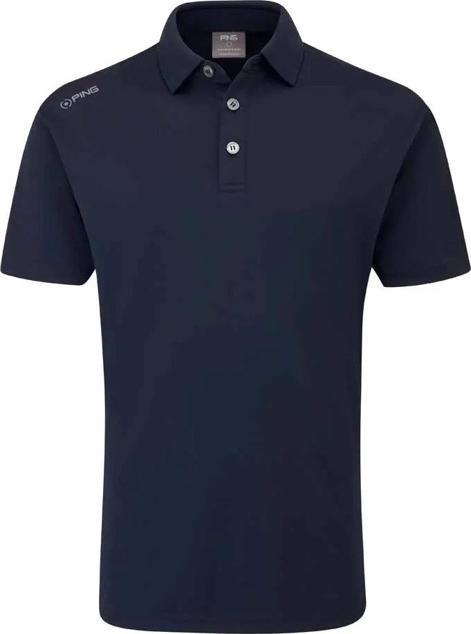 PING Lindum Junior polo infantil, azul marino