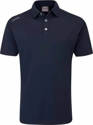 PING Lindum Junior polo infantil, azul marino