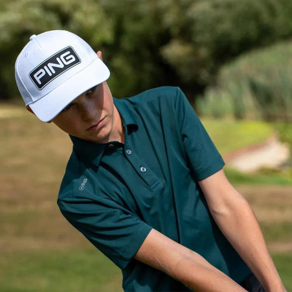 PING Lindum Junior polo infantil, pine