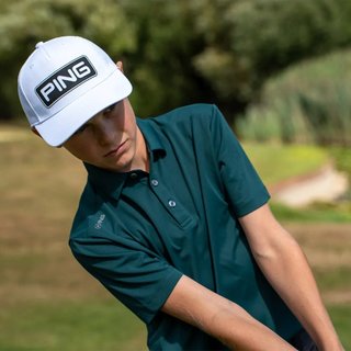 PING Lindum Junior polo infantil, pine