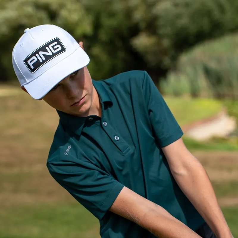 PING Lindum Junior polo infantil, pine