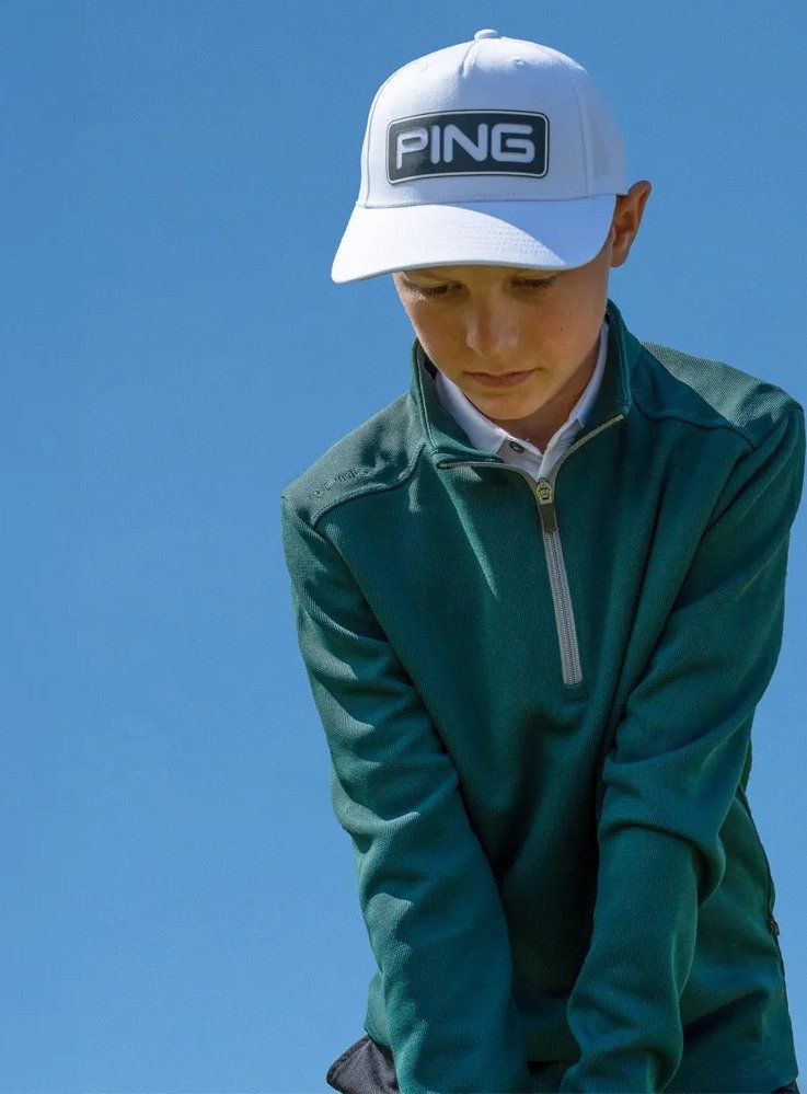 PING Ramsey Junior sudadera, pine