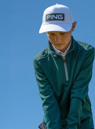 PING Ramsey Junior sudadera, pine