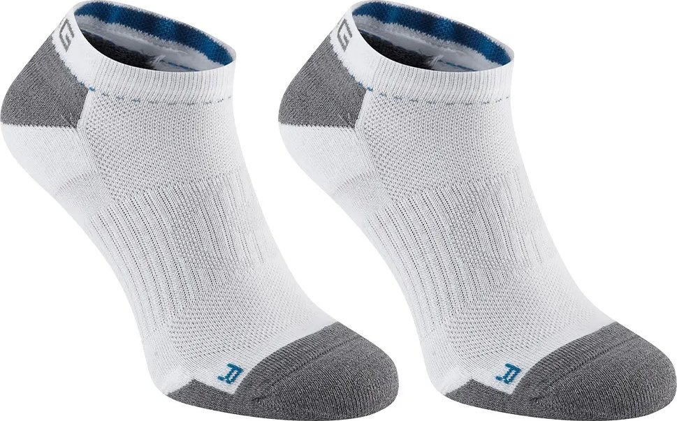 PING SensorCool No Show calcetines de golf para hombre, blanco multicolor