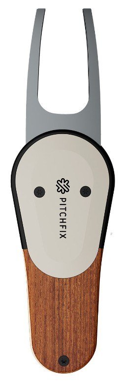 Pitchfix Woodie marcador de divots, walnut