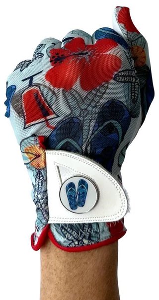 Best of Golf America ladies aloha guante de golf para mujer, aloha