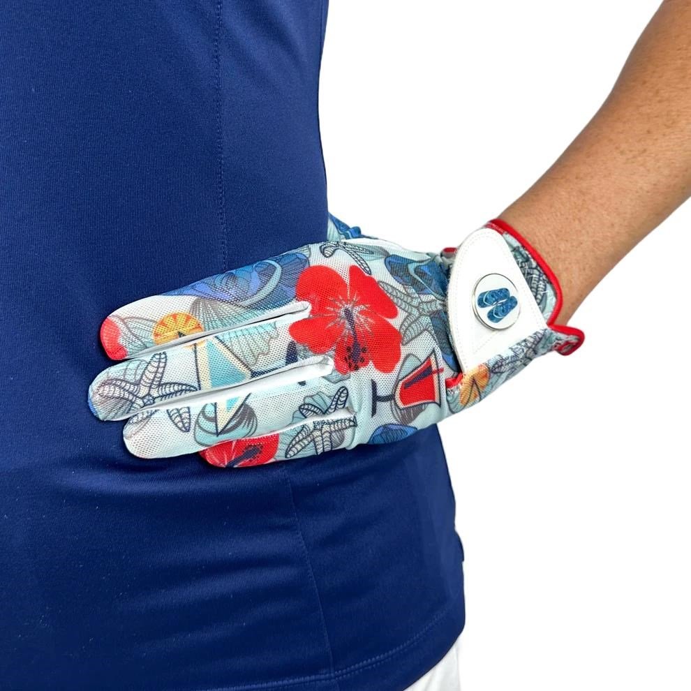 Best of Golf America ladies aloha guante de golf para mujer, aloha
