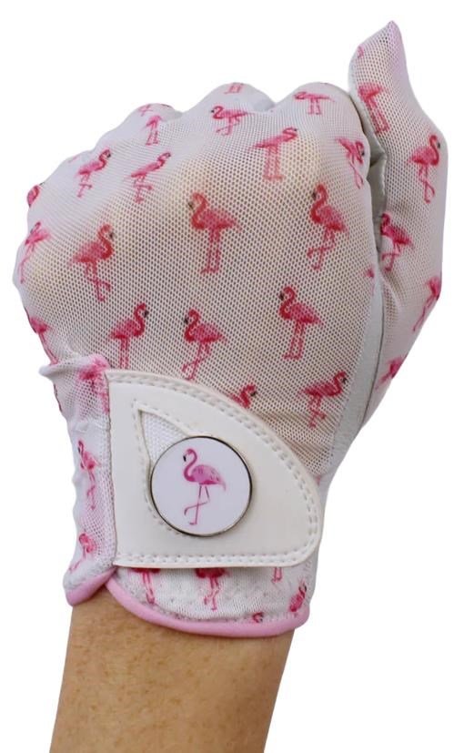 Best of Golf America ladies glove flamingle guante de mujer, flamingle