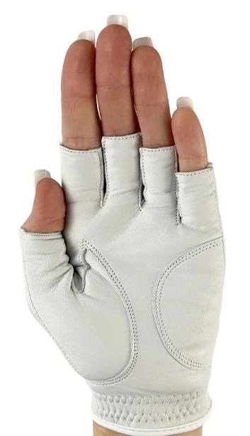Best of Golf America Halfinfer guante de mujer, blanco