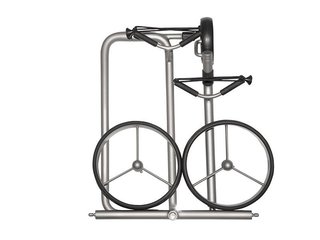 JuStar Silver carrito manual de 3 ruedas, titanio plateado