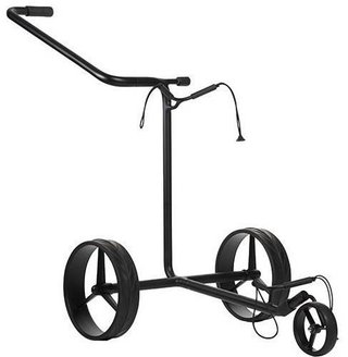 JuStar Black carrito manual de 3 ruedas, negro