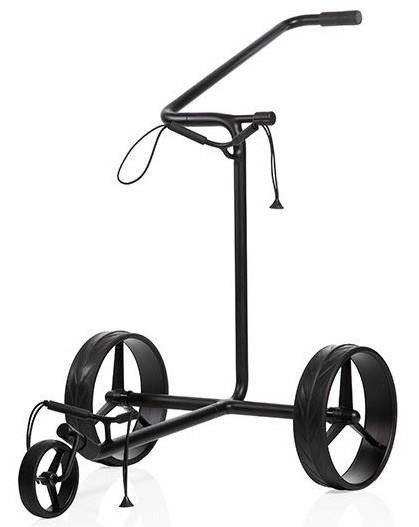JuStar Black carrito manual de 3 ruedas, negro